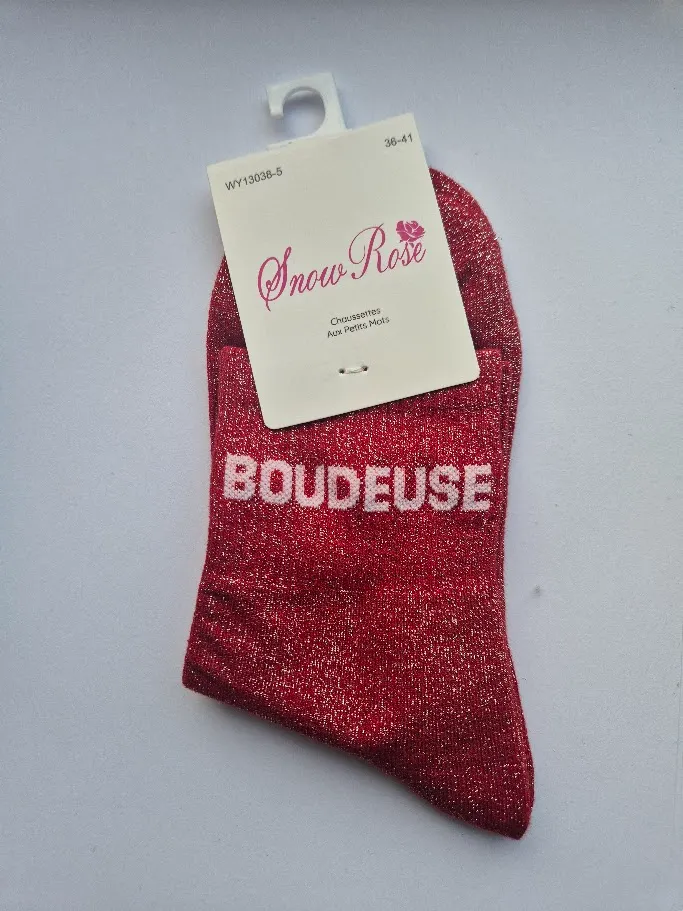 Chaussettes Pailletées - Boudeuse