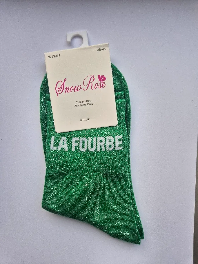 Chaussettes Pailletées - La Fourbe