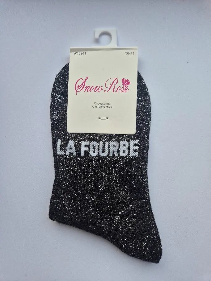 Chaussettes Pailletées - La Fourbe