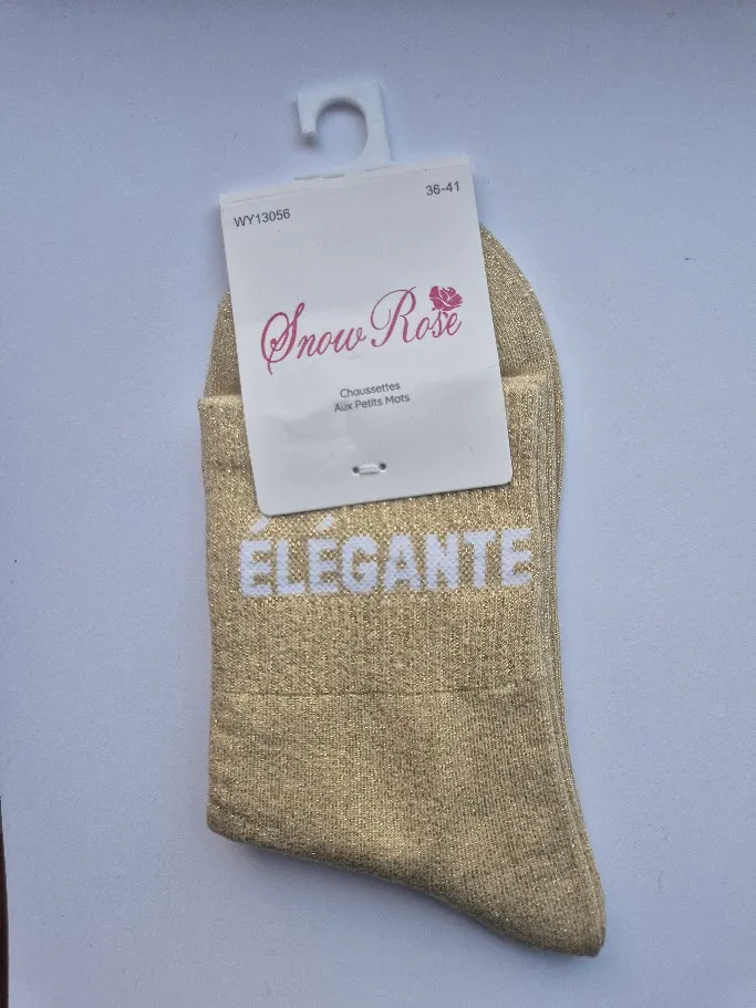 Chaussettes Pailletées - Elégante