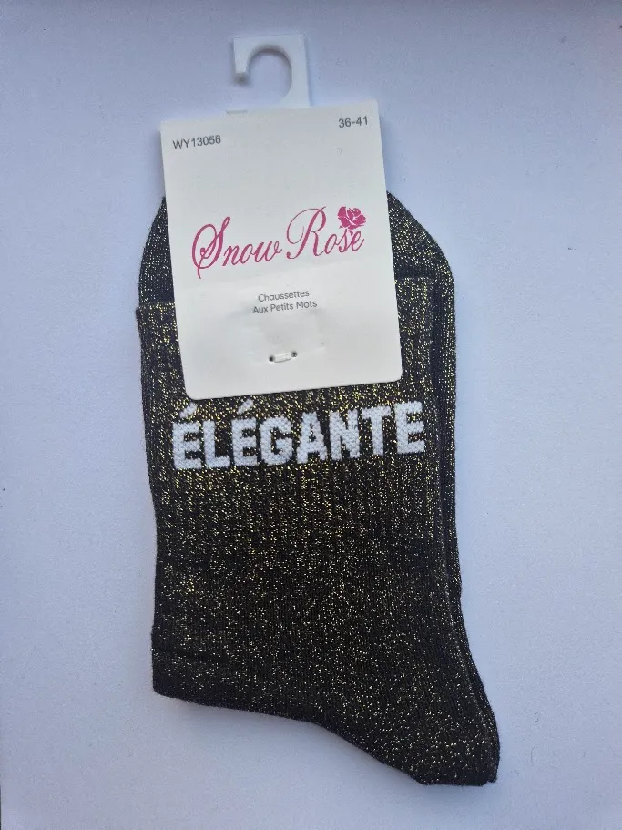 Chaussettes Pailletées - Elégante