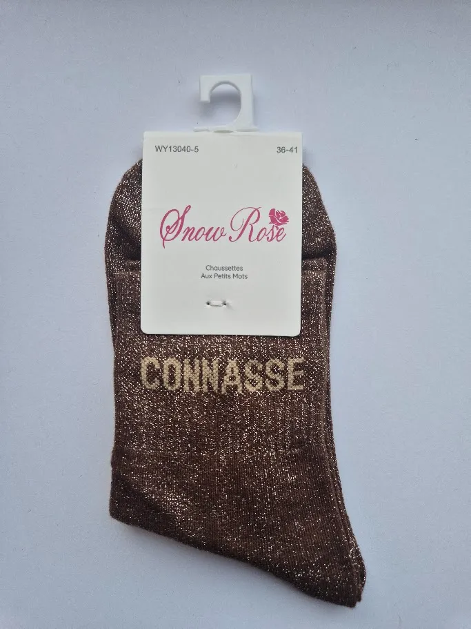 Chaussettes Pailletées - Connasse