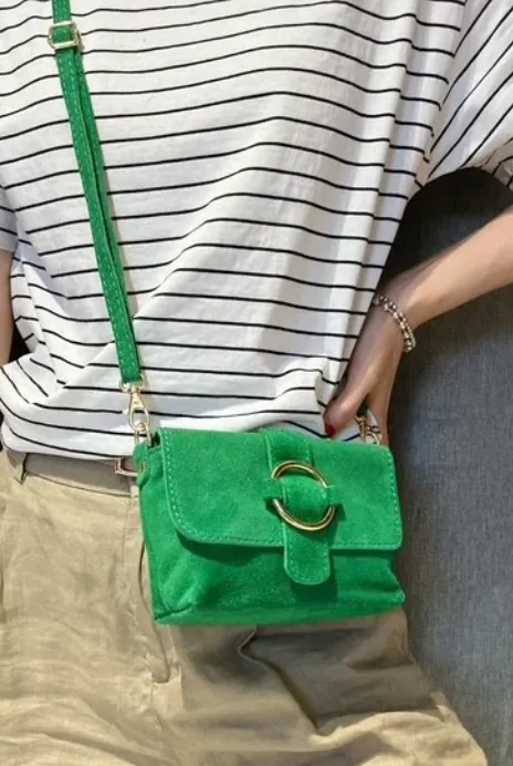 Sac à bandoulière L'écrin vert