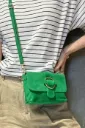 Sac à bandoulière L'écrin vert