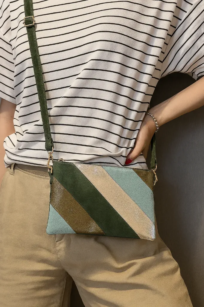 Sac à bandoulière Green luxe