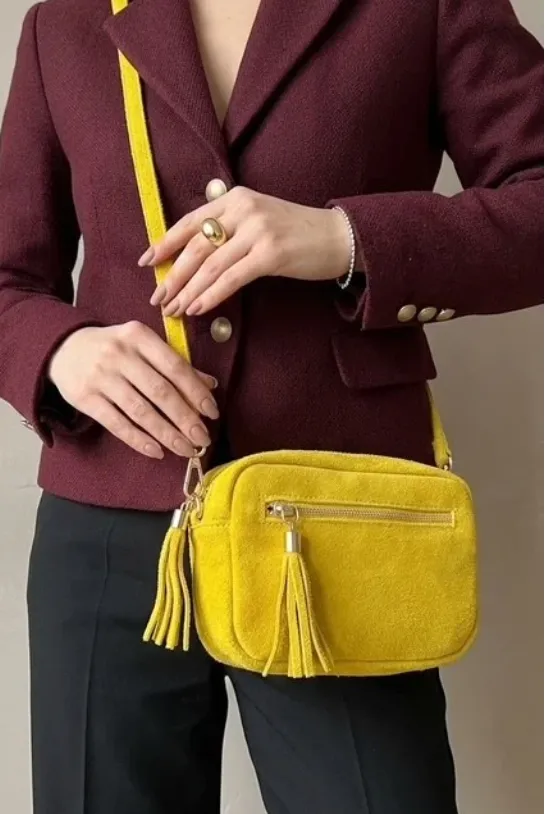 Sac à bandoulière Citron